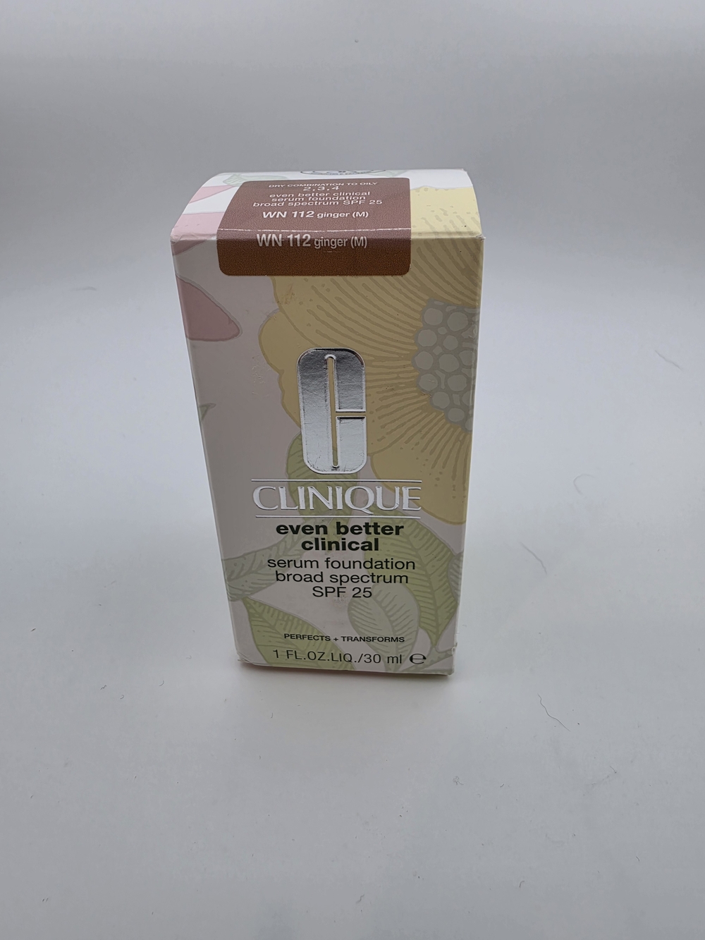 Clinique Even Better Clinical Serum Foundation SPF 25 — Ginger (WN 112)